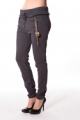 Rich&Royal Pantalon City sweet ANTHRACITE 13q915/876 